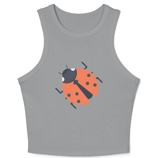 Ladybug Crop Tank Top