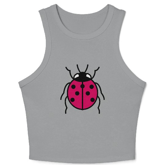 Ladybug Crop Tank Top