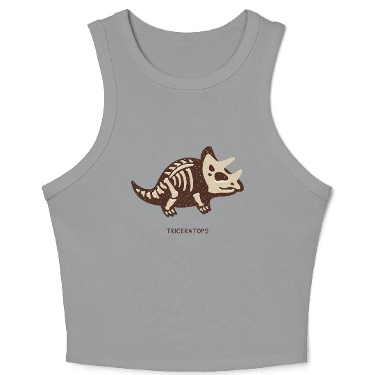 Triceratops Crop Tank Top
