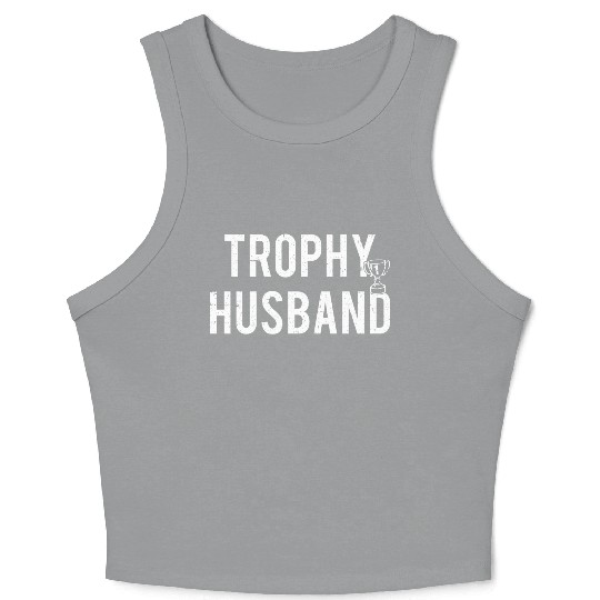 Trophy Husband Crop Tank Top