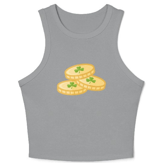 St. Patrick's Day Crop Tank Top