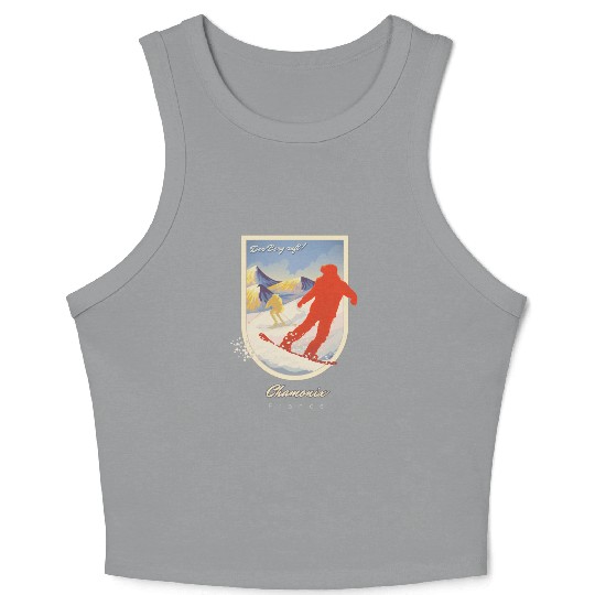 France Crop Tank Top