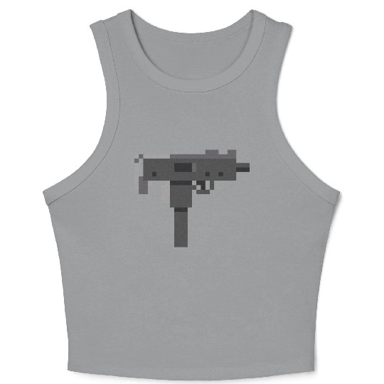 pixel gun Crop Tank Top