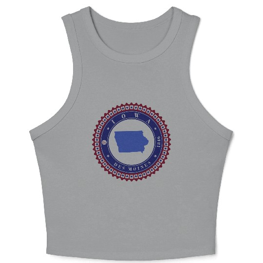 Iowa Crop Tank Top