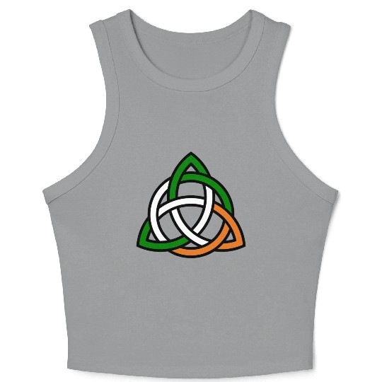 Celtic Knot Crop Tank Top