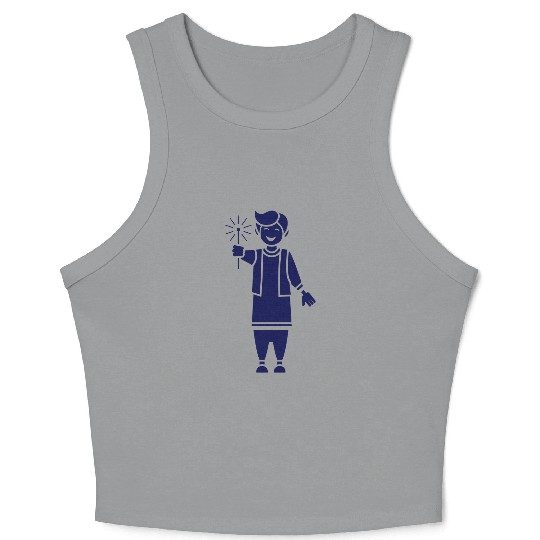 Indian Boy Crop Tank Top