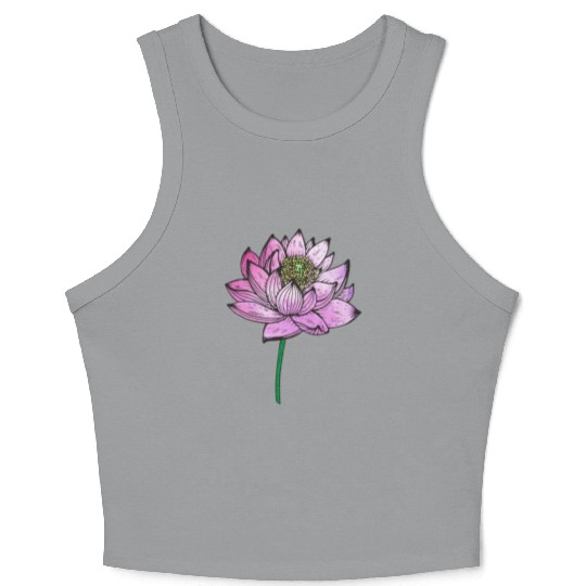 Lotus Crop Tank Top