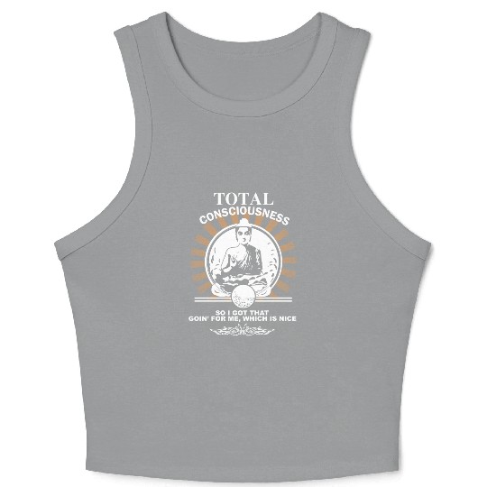 Caddyshack - That goin' for me, which is nice Crop Tank Top