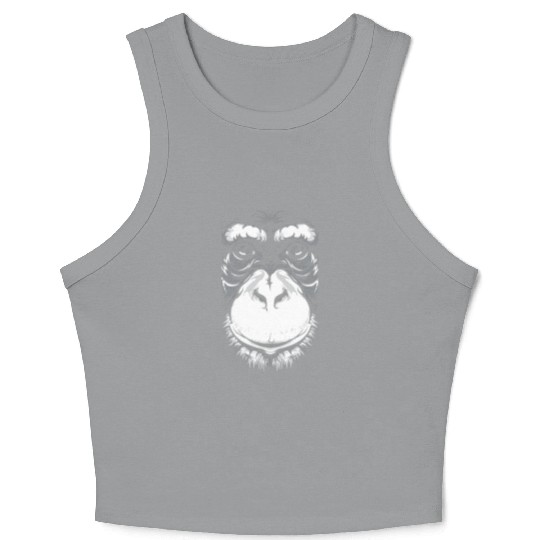 Monkey face Crop Tank Top