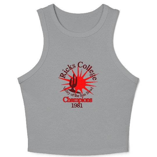 Ricks College Crop Tank Top
