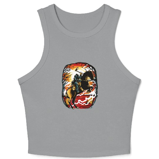 Headless Horseman Crop Tank Top