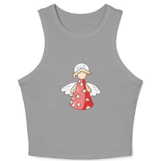 angel Crop Tank Top