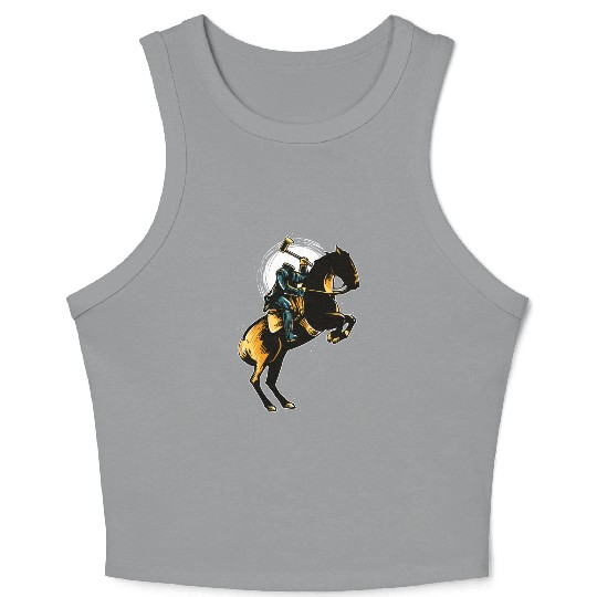 Headless Horseman Crop Tank Top