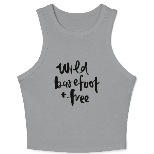 wild barefoot and free Crop Tank Top