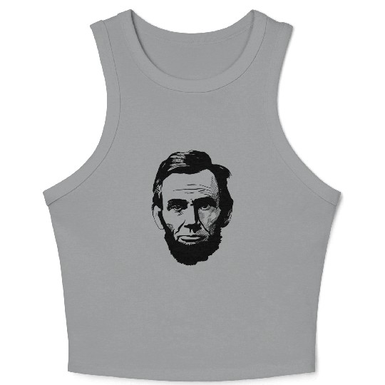 Abraham lincoln Crop Tank Top