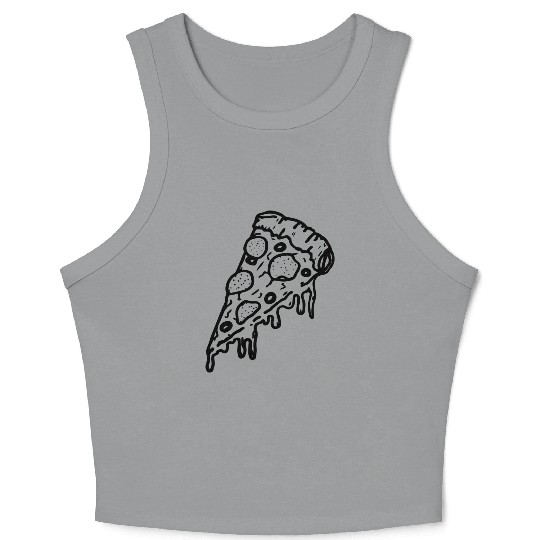 TOP SALE! Pizza Lovers Crop Tank Top