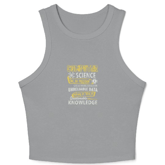 Computer Science Crop Tank Top