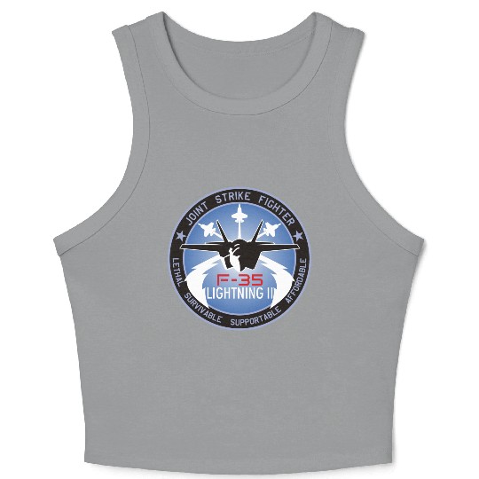 F-35 Lightning II Crop Tank Top