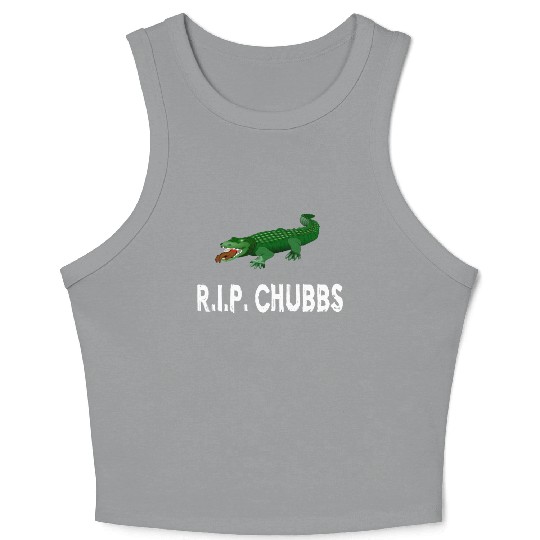R.I.P. Chubbs - Happy Gilmore Crop Tank Top