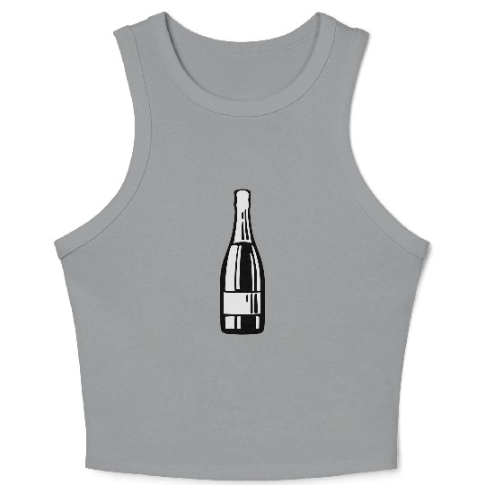 Champagne Crop Tank Top