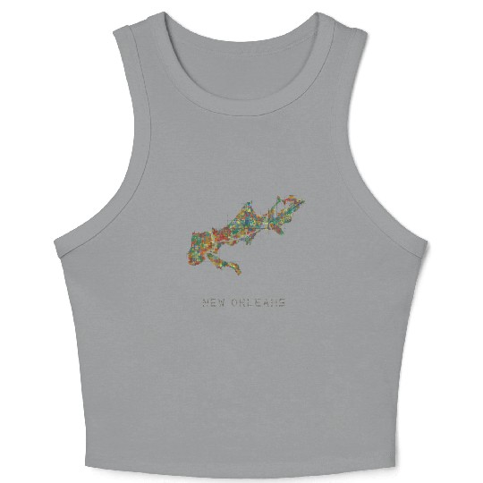 new orleans Crop Tank Top