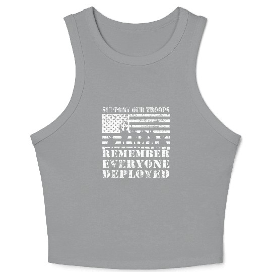 Red Friday Wear Red On Friday Crop Tank Top