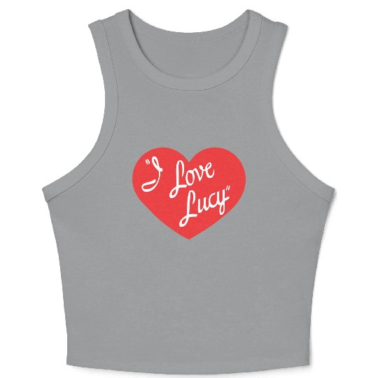 I Love Lucy Crop Tank Top