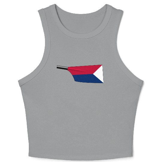 Team USA Rowing Blade Crop Tank Top