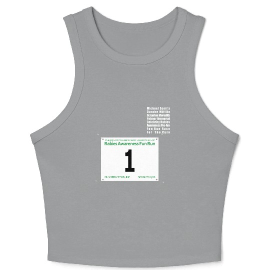 FUN RUN Michael Crop Tank Top
