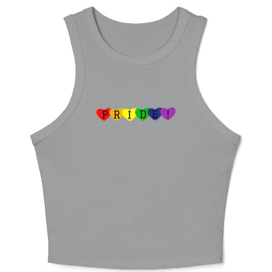 Pride LGBT Gay Pride Crop Tank Top