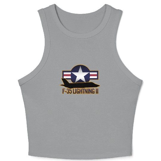 F-35 Lightning II Crop Tank Top