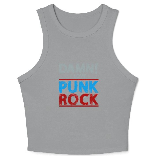 Punk Rock Crop Tank Top