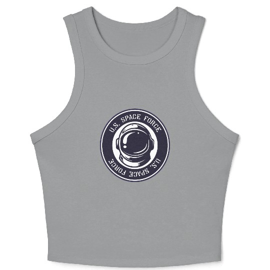 Space Force Crop Tank Top