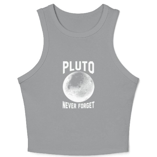 Pluto - pluto never forget Crop Tank Top