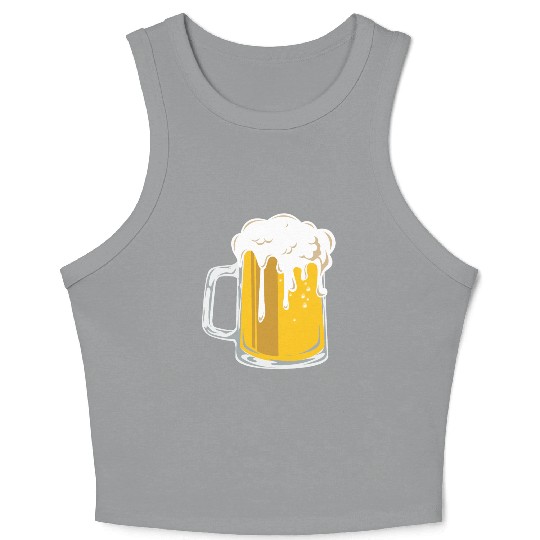 Beer Mug Beer Stein Beer Oktoberfest Crop Tank Top