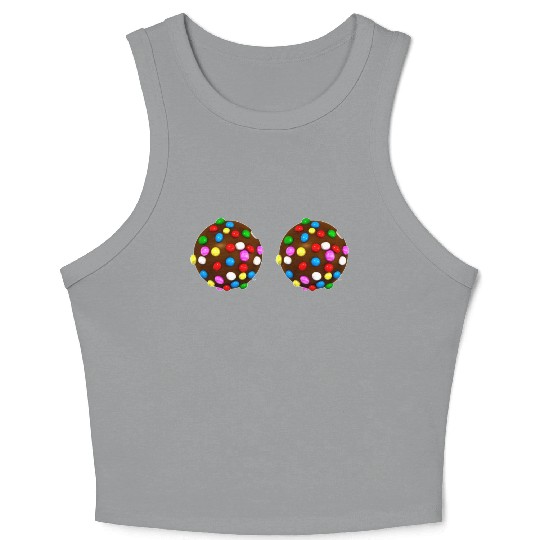 candy crush Crop Tank Top
