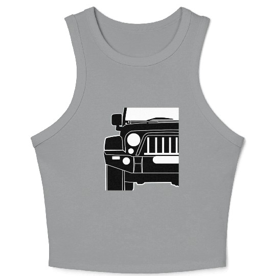 jeep wrang Crop Tank Top