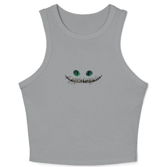 cheshire cat Crop Tank Top