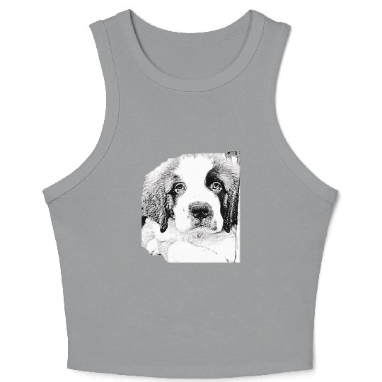 Saint Bernard Crop Tank Top