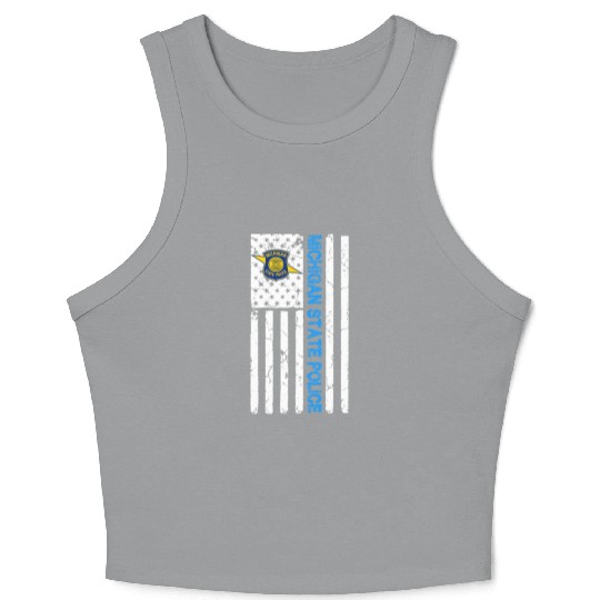 MICHIGAN STATE POLICE Crop Tank Top