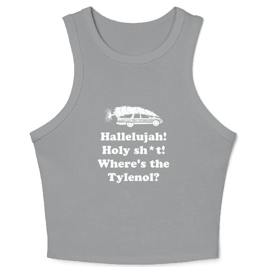 Griswold Christmas Vacation Crop Tank Top
