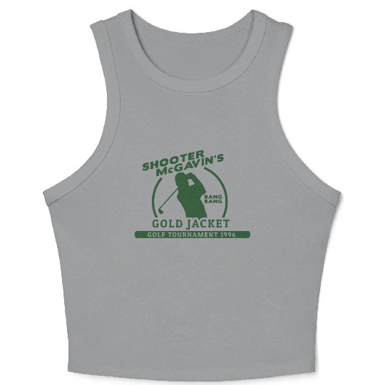 Shooter McGavin Funny Golf Crop Tank Top