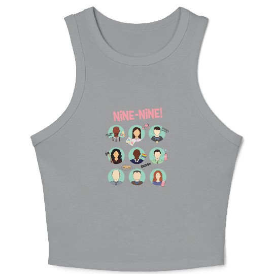 Brooklyn Nine - Nine Squad Crop Tank Top