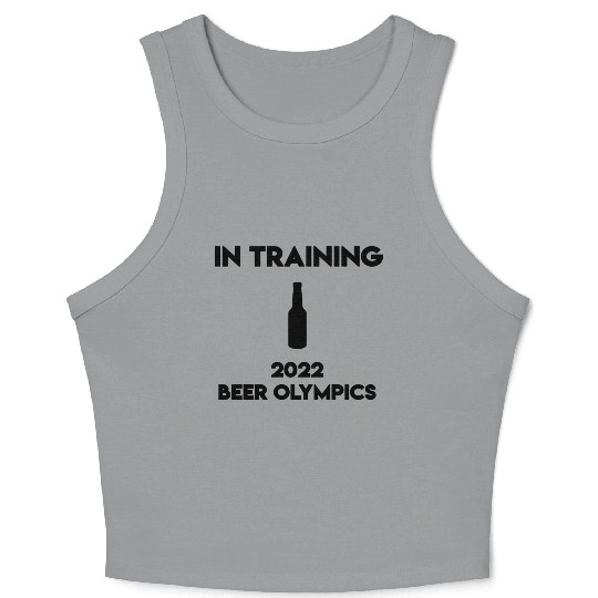 In Training 2022 Beer Olympics Crop Tank Top