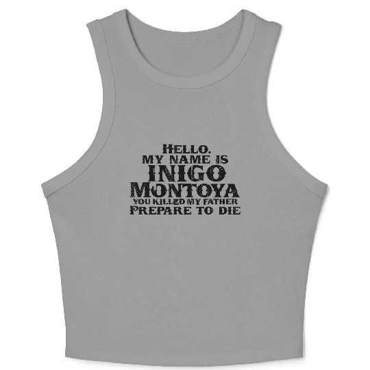 Inspired By The Princess Bride Crop Tank Top
