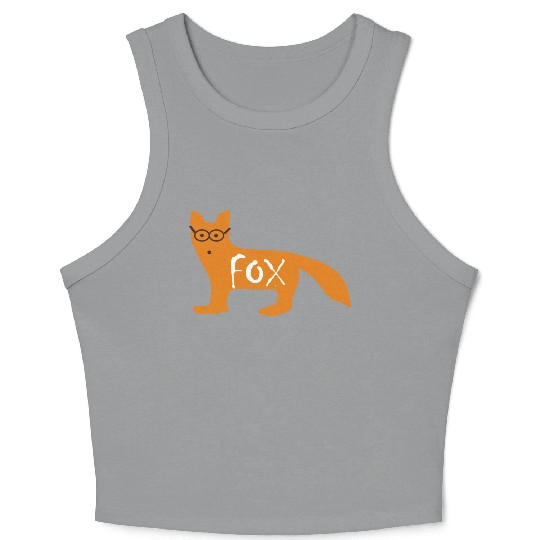 fox Crop Tank Top