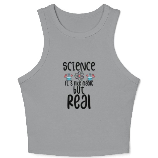 Science Crop Tank Top