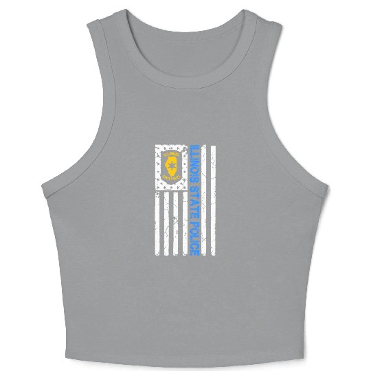 ILLINOIS STATE POLICE Crop Tank Top