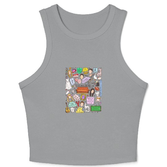 Friends Show Crop Tank Top