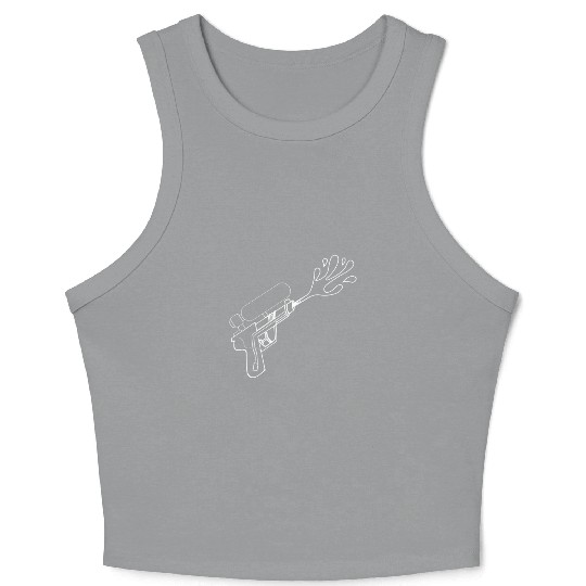 water gun Crop Tank Top